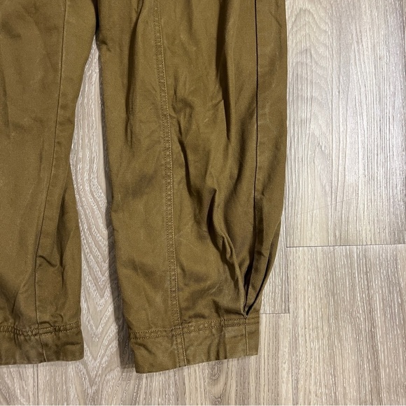 Madewell Tapered Leg Jumpsuit Zip Up Boiler Utility Suit Cotton Tencel Sz M - Picture 6 of 12